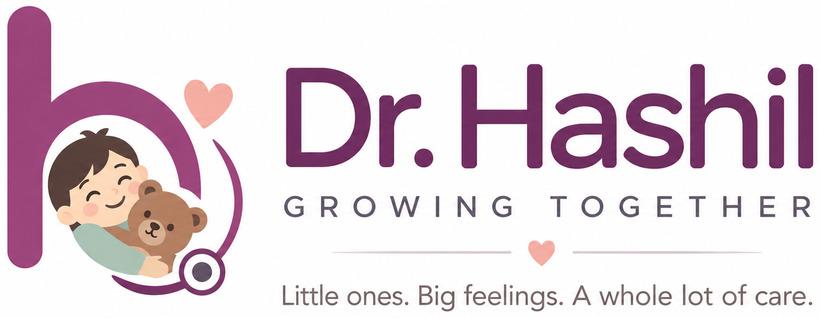 Dr. Hashil – Growing Together. Little ones. Big feelings. A whole lot of care.